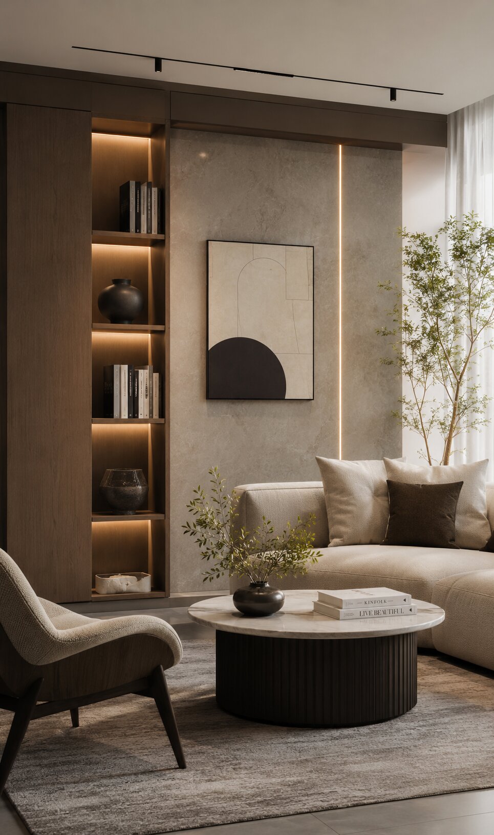 Thoughtfully designed modern interior