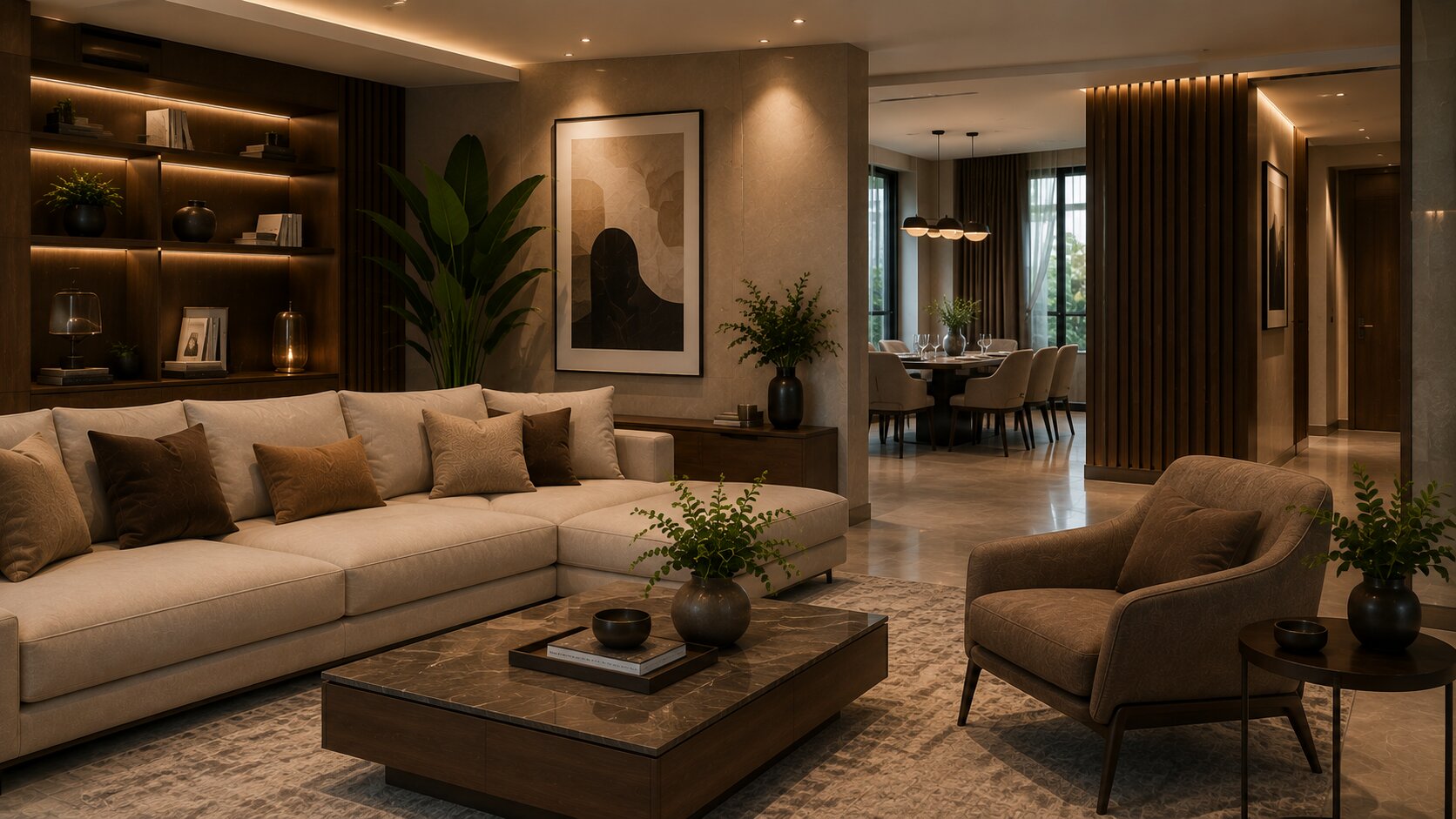 Beautiful interior designed by S. FURNITURE